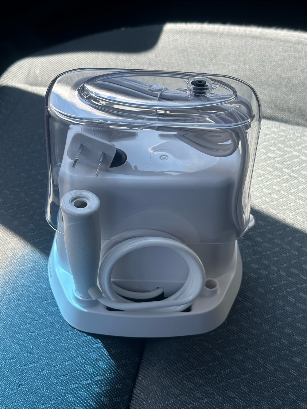 Electric Water Flosser Base Unit in White